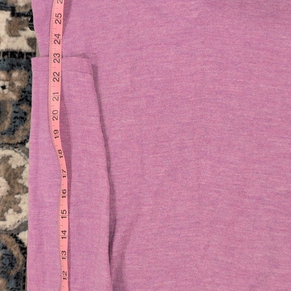 Eileen Fisher 100% Merino Wool dress, size Medium, Lavender,GUC - Picture 8 of 8